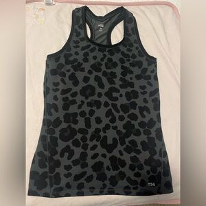DSG Black Cheetah Print Athletic Tank